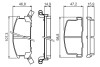 Комплект тормозных колодок, дисковый тормоз BOSCH 0 986 494 412 (фото 5)