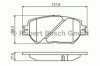 Гальмівні колодки LEXUS GS300 "F "05-11 BOSCH 0986494418 (фото 1)