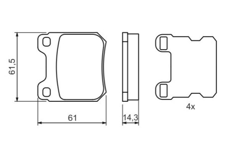 Автозапчасть BOSCH 0 986 494 523 (фото 1)