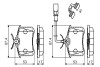 Комплект тормозных колодок, дисковый тормоз BOSCH 0986494599 (фото 7)