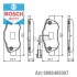 Тормозные колодки - (425496 / 425407) BOSCH 0986495097 (фото 1)