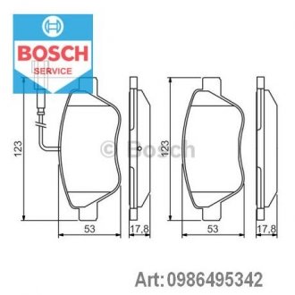 Автозапчасть BOSCH 0986495342 (фото 1)