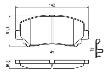 Автозапчасть BOSCH 0986495367 (фото 1)