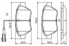 Колодки гальмівні дискові BOSCH 0986495378 (фото 7)