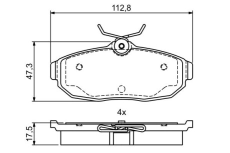 Автозапчасть BOSCH 0986495401 (фото 1)