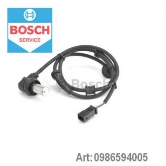 Датчик, частота вращения колеса BOSCH 0 986 594 005