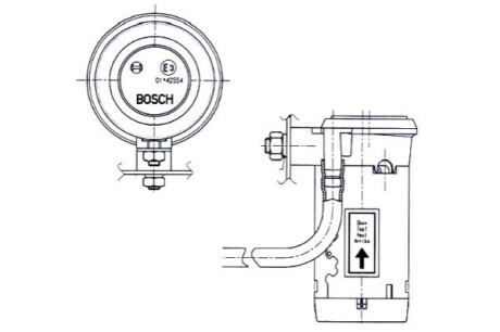 КОМПРЕСОР ПОВіТРЯНИЙ 12V BOSCH 1327223006