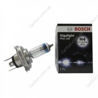 Автолампа H4 P43t 55 W 60 W BOSCH 1987302140