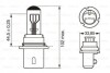 ЛАМПА HB1 12V 65/45W BOSCH 1987302151 (фото 1)