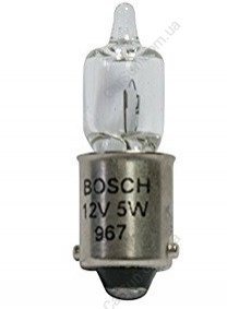 Автолампа H5W BA9s 5 W прозрачная BOSCH 1987302231 (фото 1)