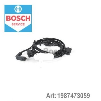 Датчик износа тормозных колодок - (34356789330 / 34356783772 / 34356773018) BOSCH 1987473059