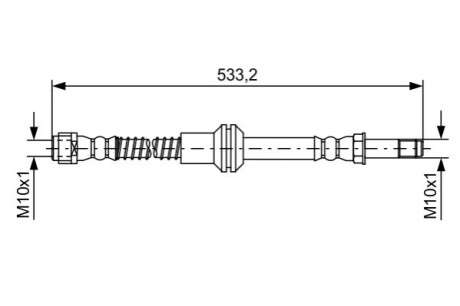 Автозапчастина BOSCH 1987481609 (фото 1)