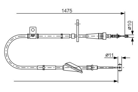 Автозапчасть BOSCH 1 987 482 211