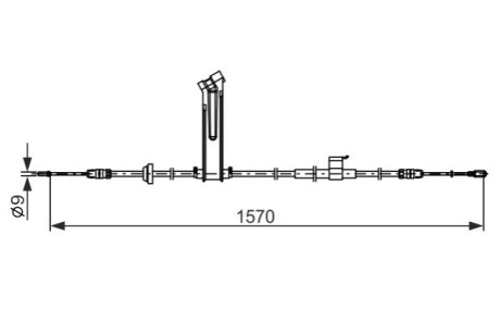 LINKA HAM. RĐCZ. FORD T. TRANSIT 2,0-2,2 TDCI 14- LE BOSCH 1 987 482 833