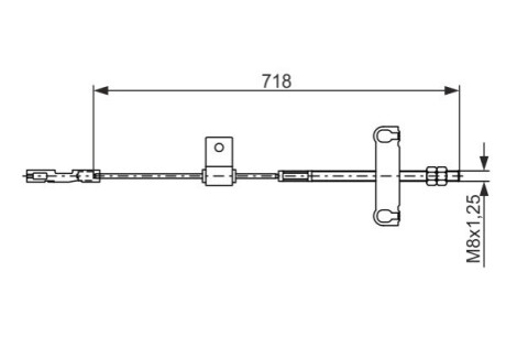 LINKA HAM. RРЃCZ. FORD T. TRANSIT 2,0 DI 00-06 вЂ”RODKOWA BOSCH 1 987 482 877