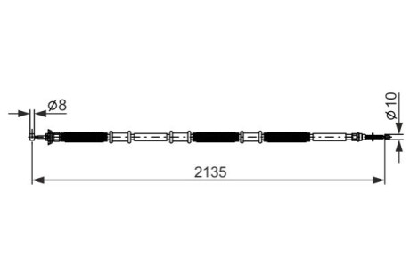 LINKA HAM. RРЃCZ. FIAT T. DOBLO 1,3 JTD/1,4 05-16 PR BOSCH 1 987 482 890