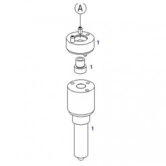 Р/к форсунки BOSCH 2437010091