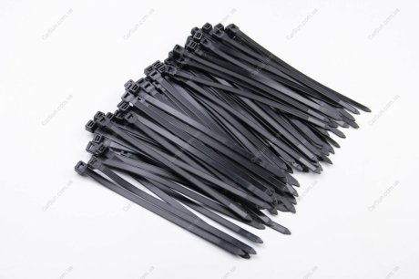 Хомут пластиковий BLACK 7,6 X 200 (100 шт) Bosma 5503 (фото 1)
