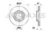 Гальмівний диск Braxis AE0442 (фото 1)