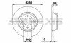 Гальмівний диск Braxis AE0481 (фото 1)