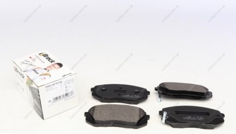 Комплект гальмівних колодок, дискове гальмо BRECK 24501 00 701 00 (фото 1)
