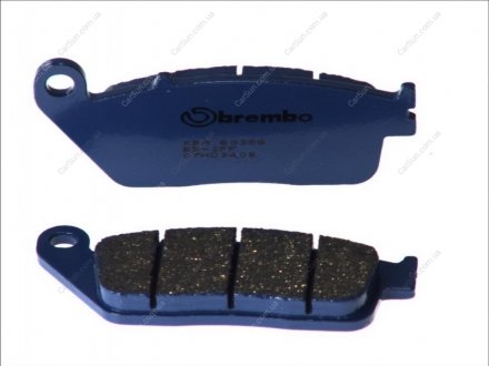 Комплект гальмівних колодок, дискове гальмо BREMBO 07HO3405