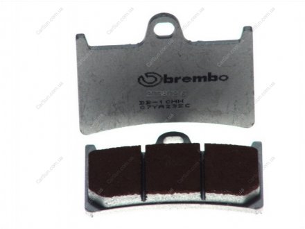 Комплект гальмівних колодок, дискове гальмо BREMBO 07YA23SR