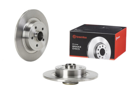 Tarcza ham. tył RENAULT CLIO III (BR0/1, CR0/1) 01/05-12/14 / RENAULT MEGANE BREMBO 08955817