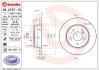 Тормозной диск - (A2104230912 / A2104230412 / A2034230112) BREMBO 08.A737.11 (фото 1)