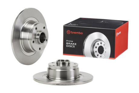 Tarcza ham. tył RENAULT MEGANE IV Hatchback (B9A/M/N_) 11/15-> BREMBO 08E96217