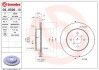 ДИСК ПЕРЕДНИЙ ГАЛЬМУВНИЙ 257X17 V BREMBO 09.9599.10 (фото 1)