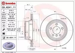 Гальмівний диск BREMBO 09.A541.11