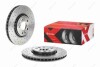 TARCZA HAM.PRZOD XTRA RENAULT LAGUNA 07- BREMBO 09.B352.1X (фото 1)