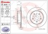 TARCZA HAMULCOWA TYL BREMBO 09.B453.11 (фото 1)