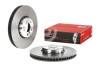 TARCZA HAM.PRZOD LE BMW 5/7 08- BREMBO 09C41613 (фото 2)