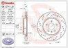 TARCZA HAMULCOWA TYL BREMBO 09.C711.21 (фото 1)