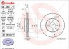 ПЕРЕДНИЙ ГАЛЬМУВАЛЬНИЙ ДИСК 256X20 V BREMBO 09.D607.11 (фото 1)