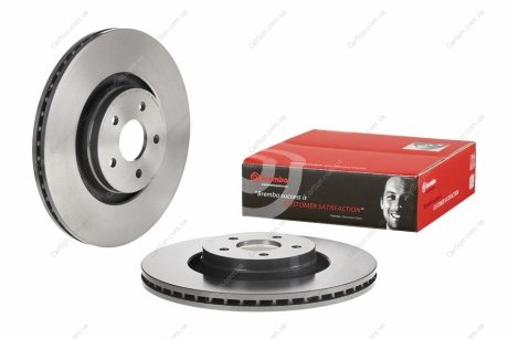 ПЕРЕДНИЙ ГАЛЬМУВАЛЬНИЙ ДИСК 335X25 V BREMBO 09.E097.11