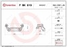 Комплект кронштейнів гальмівного супорта BREMBO FBK019 (фото 3)