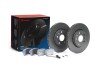 TARCZA HAMULCOWA 280X24 + KLOCKI ( P 68 058E ) RENAULT KANGOO EXPRESS (FW0/1_) 02/08-> EVKIT SZT BREMBO KT08034