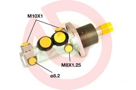 Главный тормозной цилиндр BREMBO M 85 047