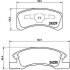 Гальмівні колодки дискові BREMBO P 16 011 (фото 1)