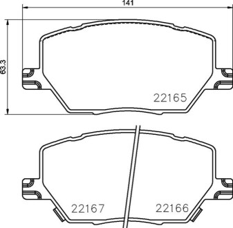 KLOCKI HAMULCOWE XTRA PRZOD BREMBO P 23 164X (фото 1)