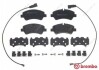 KLOCKI HAM. TYL FORD TRANSIT 13- BREMBO P 24 187 (фото 2)