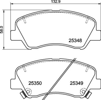 KLOCKI HAMULCOWE PRZOD BREMBO P 30 122