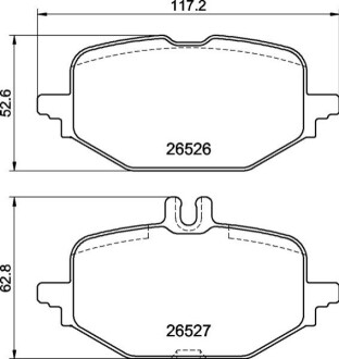 Автозапчастина BREMBO P 50 172