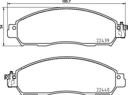 Автозапчасть BREMBO P 56 120