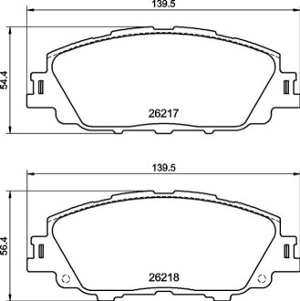 Гальмівні колодки дискові BREMBO P 83 175