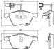 Комплект гальмівних колодок, дискове гальмо BREMBO P 85 061 (фото 1)