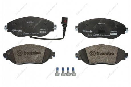Тормозные колодки дисковые - BREMBO P85 131X (фото 1)